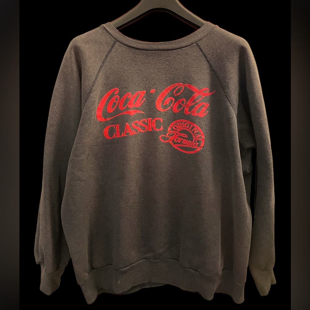 Vintage Coca-Cola Original Formula crewneck sweatshirt MADE IN THE USA